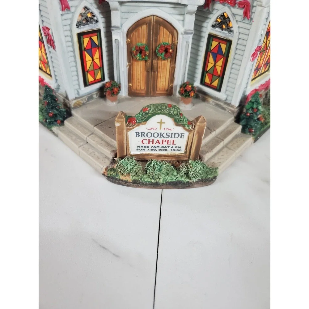 LEMAX Brookside Chapel ‎ - Christmas Village Lighted  65126